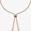 Pavé Lock Slider Bracelet