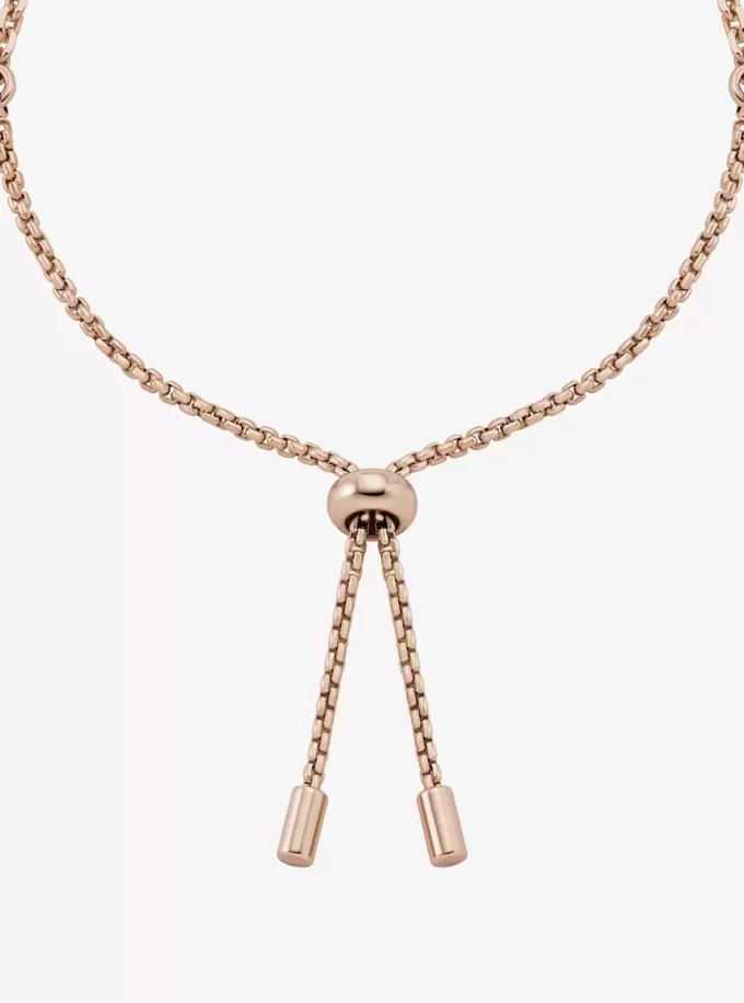 Pavé Lock Slider Bracelet