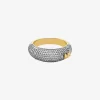 Pavé Two-Tone Dome Ring