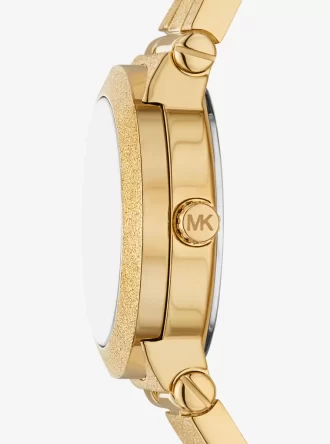 Petite Billie Frosted Gold-Tone Watch