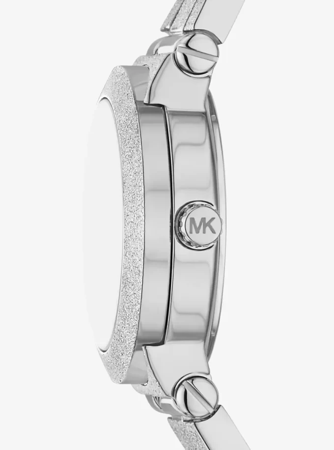 Petite Billie Frosted Silver-Tone Watch