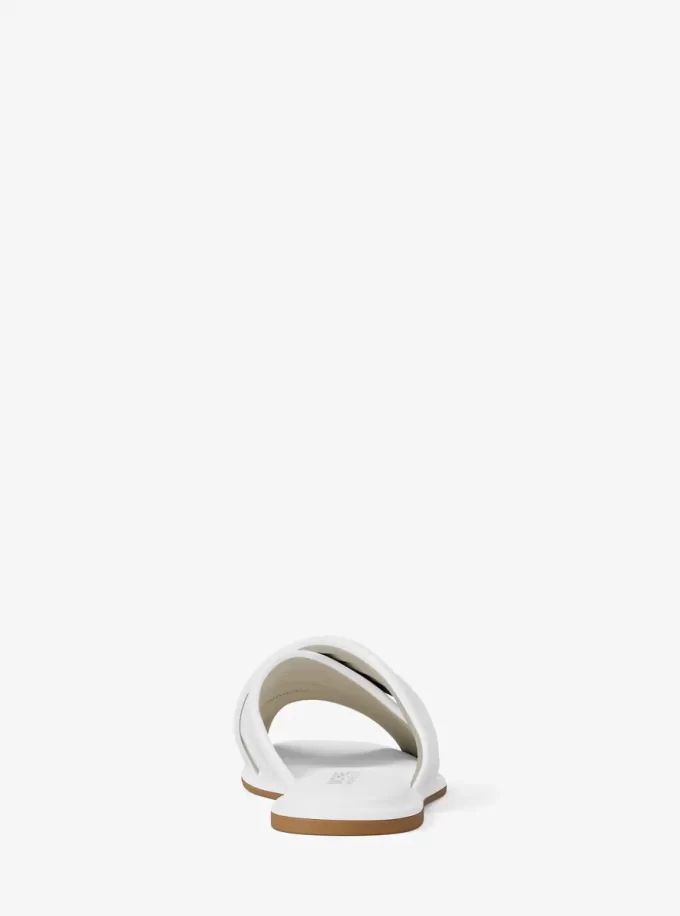 Portia Patent Slide Sandal
