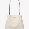 Pratt Medium Signature Logo Shoulder Bag