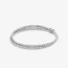 Precious Metal-Plated Brass 3-Piece Pavé Gift Set