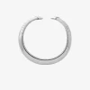 Precious Metal-Plated Brass Collar Necklace