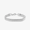 Precious Metal-Plated Brass Snake Chain Bracelet
