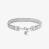 Precious Metal-Plated Brass Snake Chain Bracelet