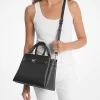 Reed Large Pebbled Leather Satchel
