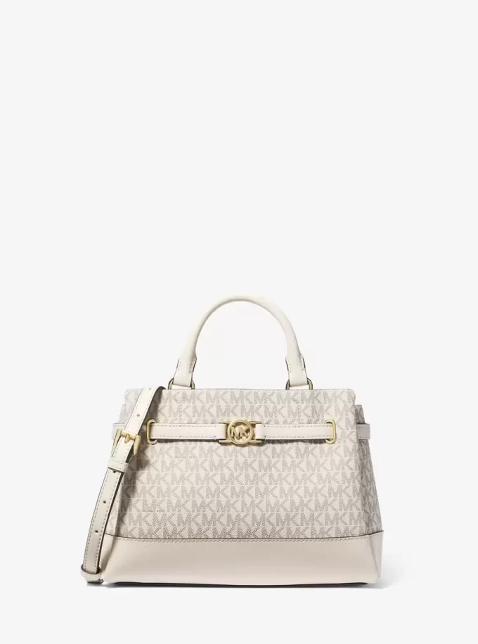 Reed Small Signature Logo Satchel