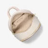 Rhea Medium Color-Block Signature Logo Backpack