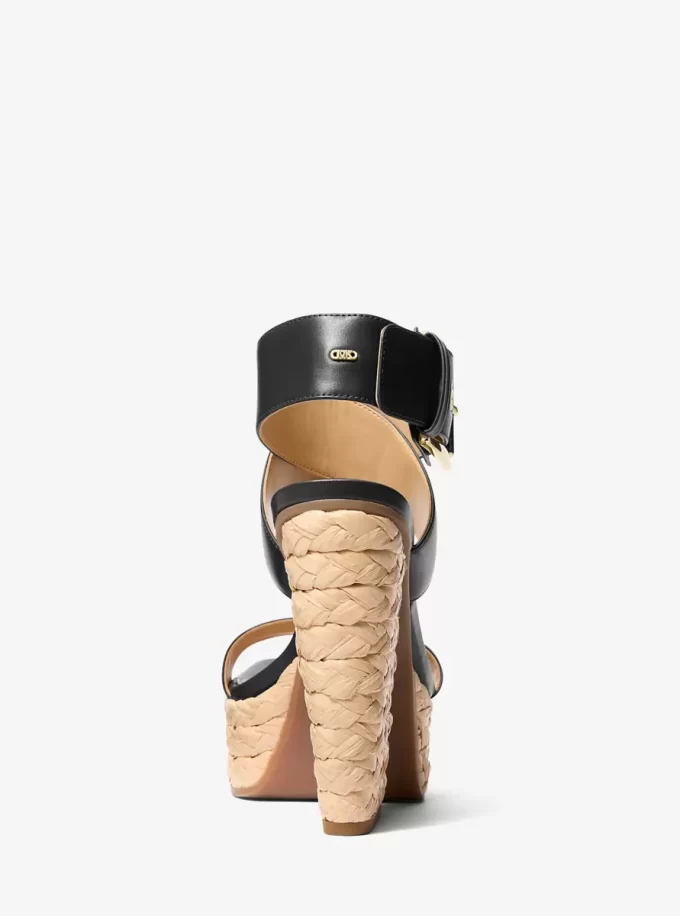 Rhoda Leather Platform Sandal