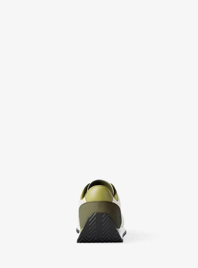 Rhodes Mixed-Media Sneaker