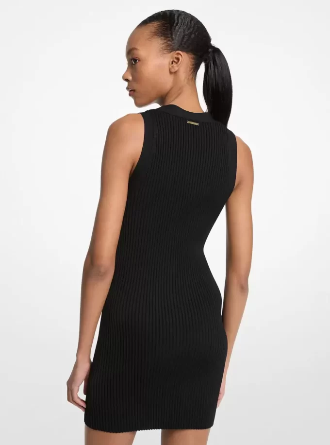 Ribbed Viscose Blend Dress Ribbed Viscose Blend Dress