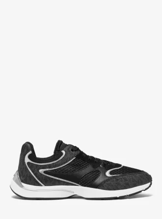 Riley Mixed-Media Trainer