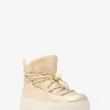 Romey Metallic Lace-Up Boot