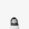 Romey Metallic Two-Tone Signature Logo Platform Sneaker