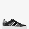 Romey Signature Logo Stripe Platform Sneaker