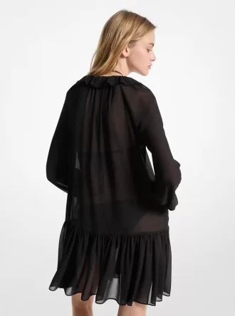 Ruffled Mini Dress
