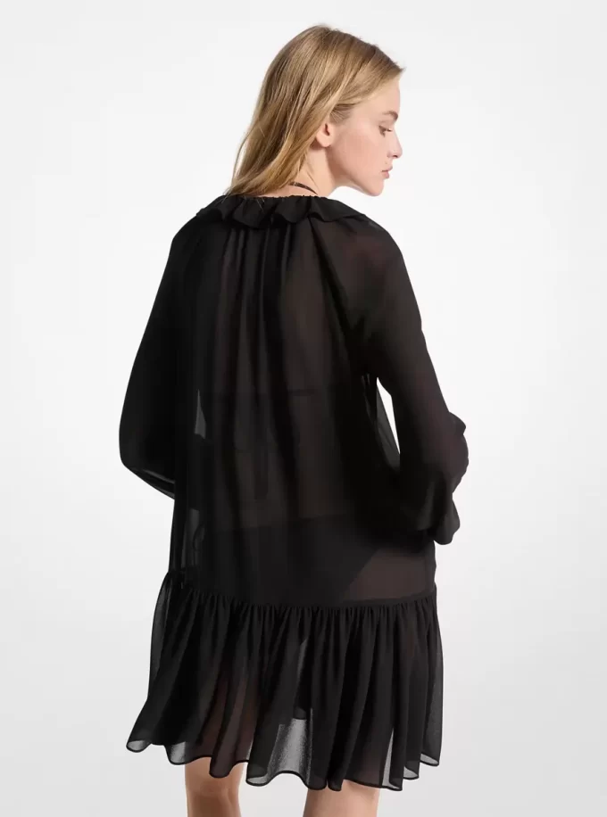 Ruffled Mini Dress