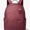 Sable Large Printed Signature Logo Backpack Sable Large Printed Signature Logo Backpack