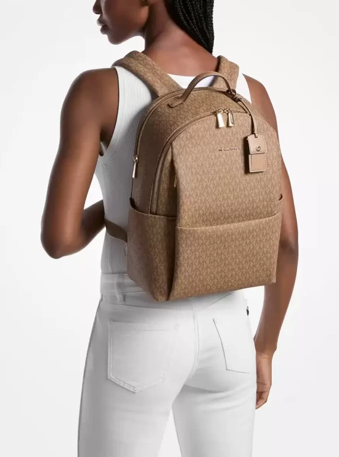 Sable Large Signature Logo Backpack Sable Large Signature Logo Backpack