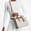 Scarlett Medium Signature Logo Satchel