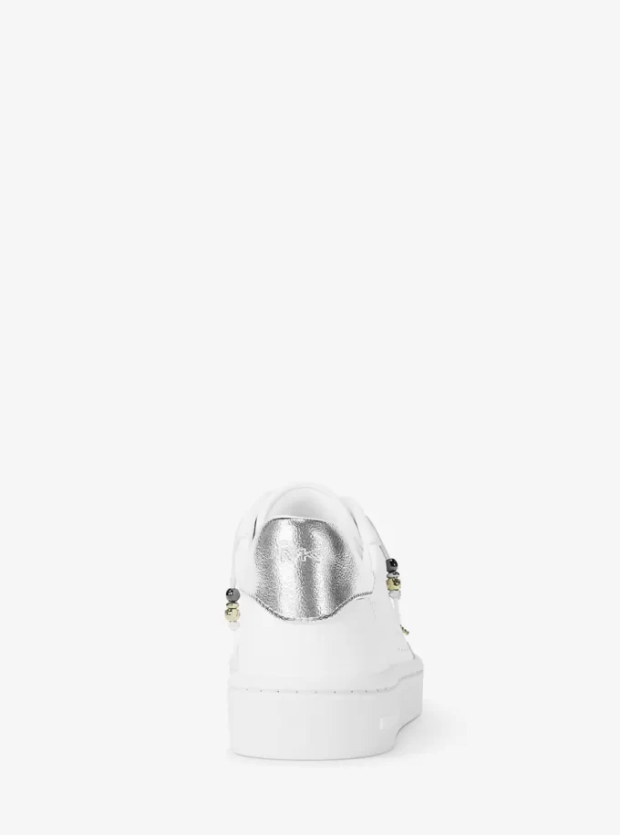 Scotty Embellished Leather Sneaker