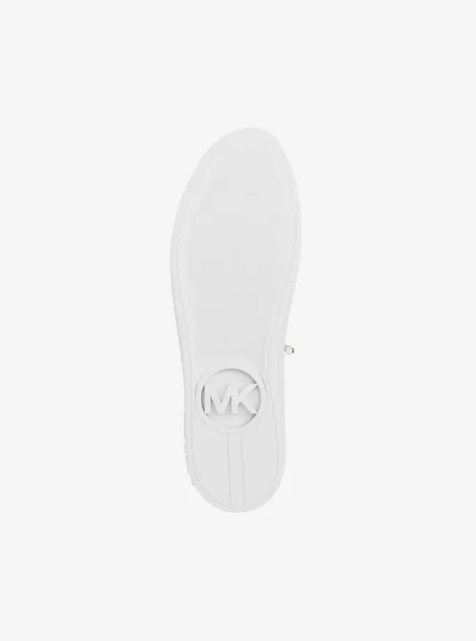 Scotty Embellished Leather Sneaker
