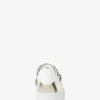 Scotty Embellished Metallic Leather Sneaker