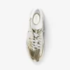 Scotty Embellished Metallic Leather Sneaker