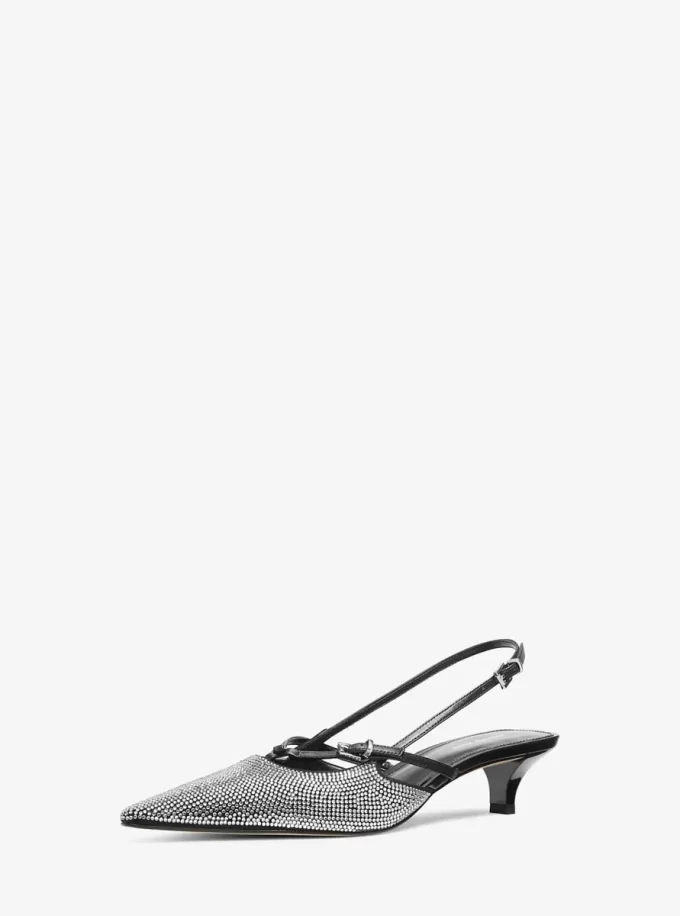 Selina Embellished Slingback Pump