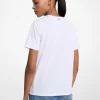 Sequined Graphic Cotton T-Shirt