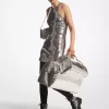 Sequined Jersey Tank Dress