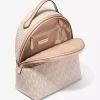 Sheila Medium Two-Tone Signature Logo Backpack
