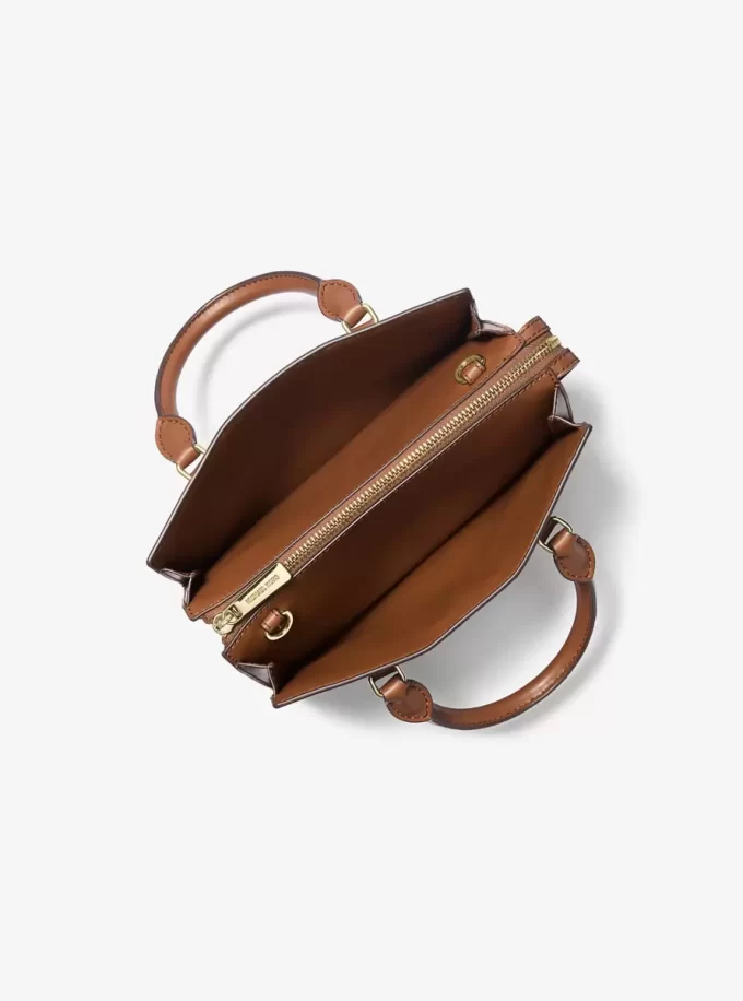 Sheila Small Signature Logo Satchel
