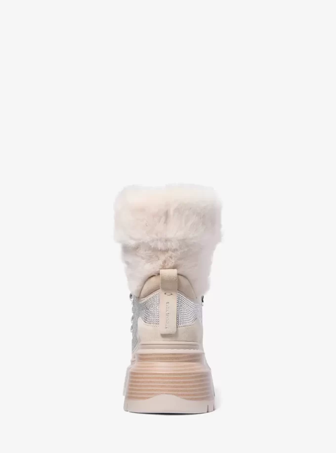 Shiloh Embellished Mixed-Media Boot