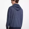 Signature Logo Cotton Blend Hoodie