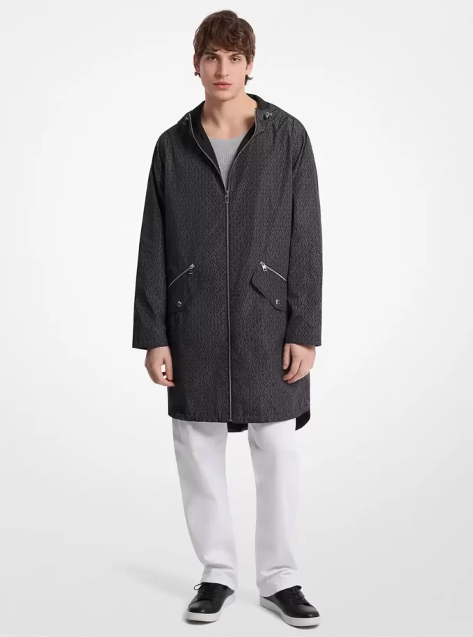 Signature Logo Reversible Anorak