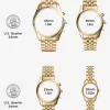 Pavé Rose Gold-Tone Watch