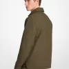 Stretch Cotton Padded Shirt Jacket Stretch Cotton Padded Shirt Jacket