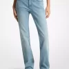 Stretch Denim Cigarette Jeans