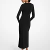 Stretch Matte Jersey Midi Dress