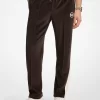 Stripe Velour Joggers