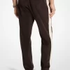 Stripe Velour Joggers