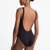 Studded One-Piece Swimsuit