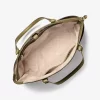 Sullivan Large Saffiano Leather Top-Zip Tote Bag