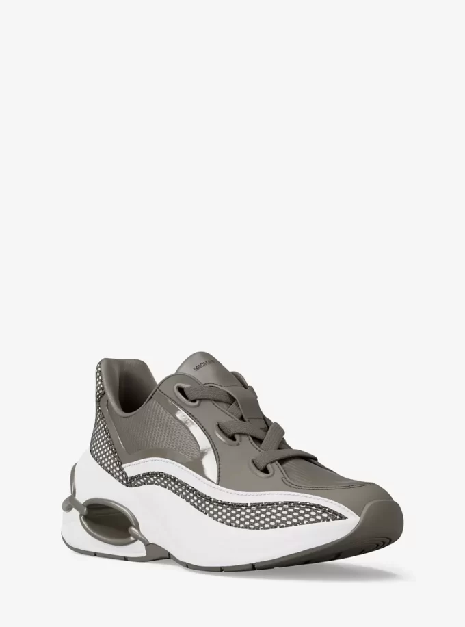 Toni Mixed-Media Sneaker