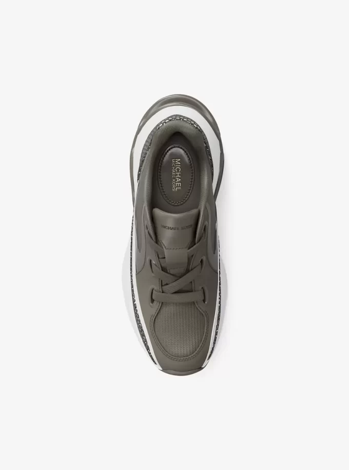 Toni Mixed-Media Sneaker