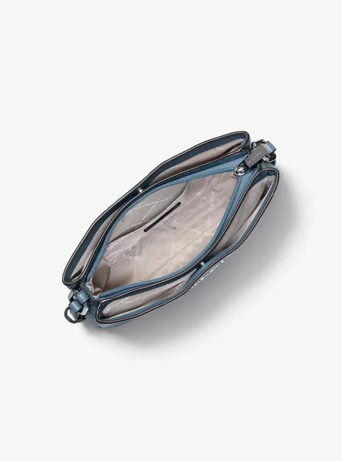 Trisha Medium Pebbled Leather Crossbody Bag
