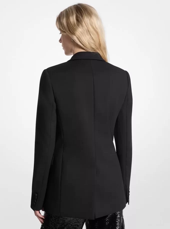 Twill Tuxedo Blazer